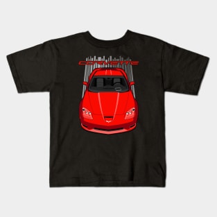 Corvette C6 Z06 - Red Kids T-Shirt